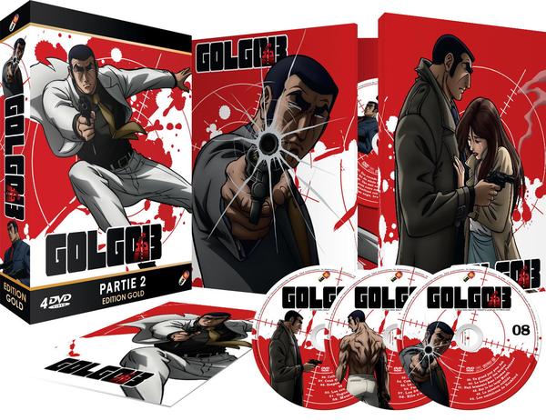 Golgo 13 - Partie 2 - Coffret DVD + Livret - Edition Gold - VOSTFR