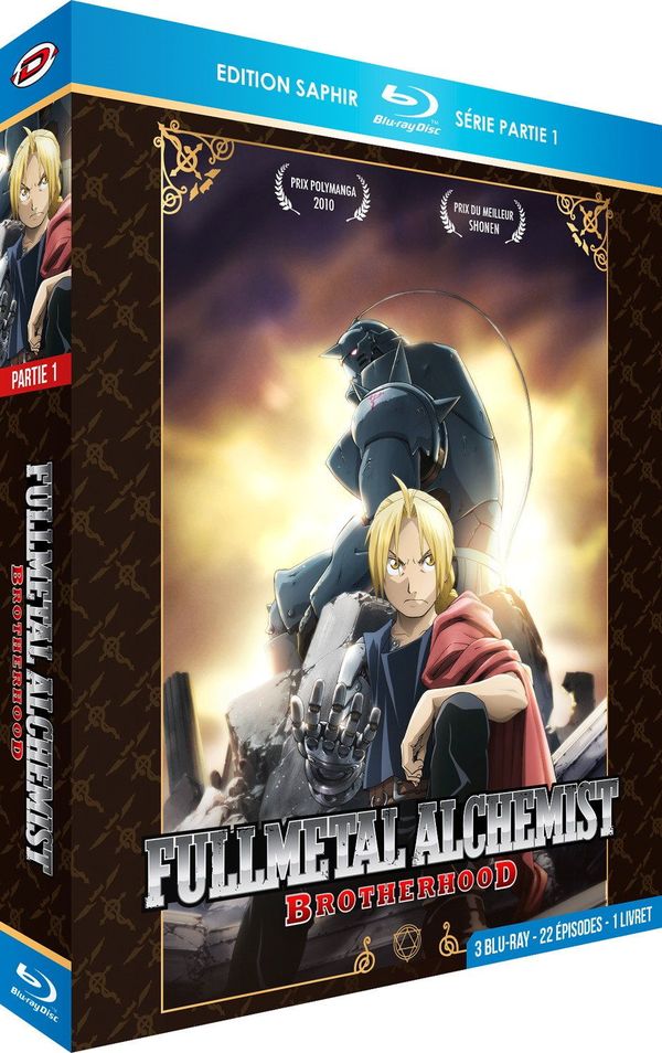 FMA : Brotherhood - Partie 1 - Coffret Blu-Ray - Edition Saphir