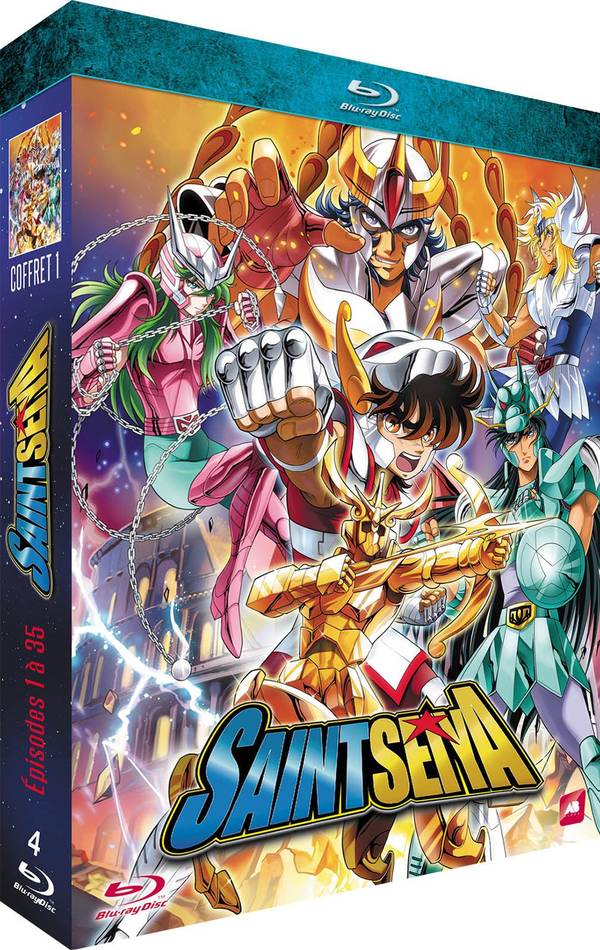 Saint Seiya - Partie 1 - Coffret [Blu-Ray] - Non censurée