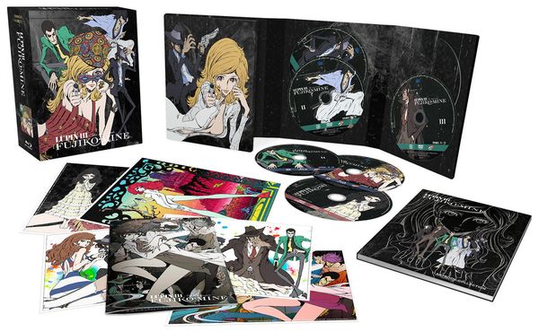 Lupin 3 Une femme nommée Fujiko Mine Intégrale Blu-Ray + DVD Collector
