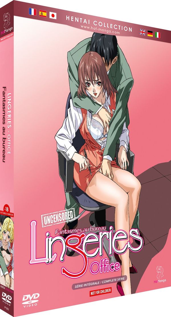 Lingeries : Fantasmes au bureau - Intégrale (3 OAV) - DVD
