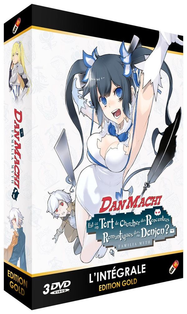 DanMachi : Familia Myth - Saison 1 - Edition Gold - Coffret DVD