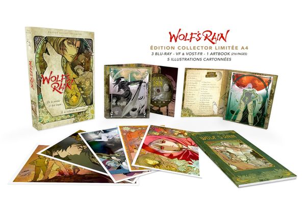 Wolf's Rain - Intégrale - Edition collector limitée - Coffret Blu-ray