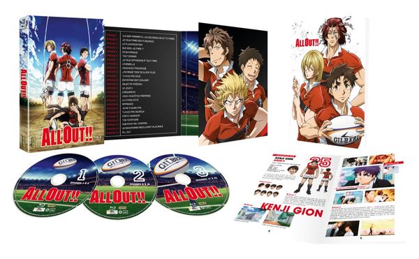 All Out ! - Intégrale - Coffret Blu-ray + livret