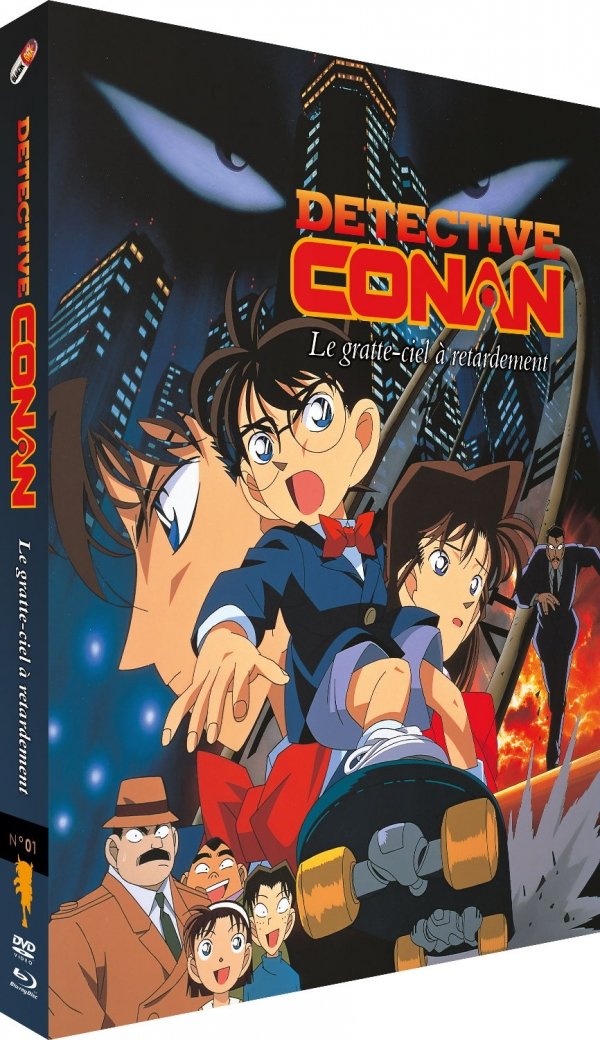 Détective Conan - Film 1 : Le gratte-ciel à retardemen - Blu-ray + DVD