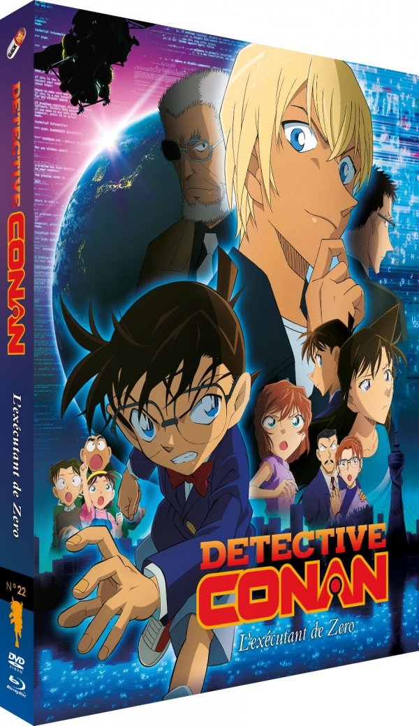 Détective Conan - Film 22 : L'exécutant de Zéro - Combo Blu-ray + DVD