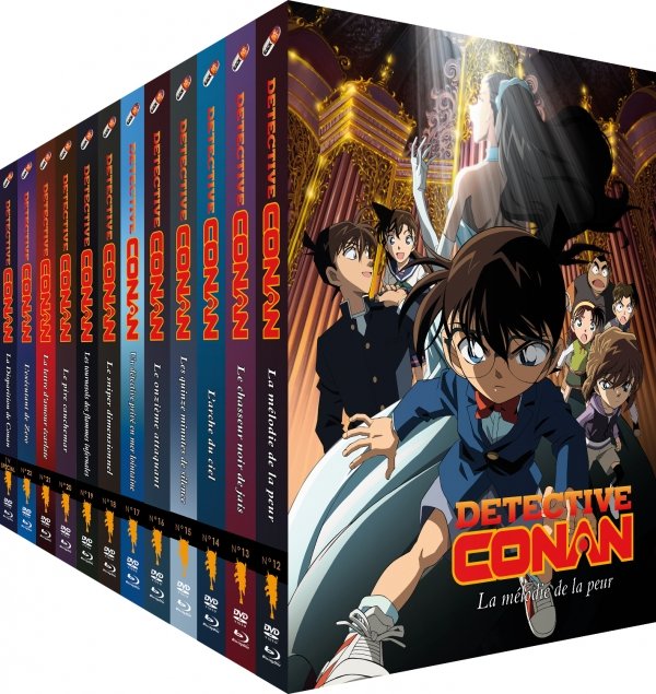 Détective Conan - Films 12 à 22 + TV Spécial 2 Pack 12 (DVD + Blu-ray)