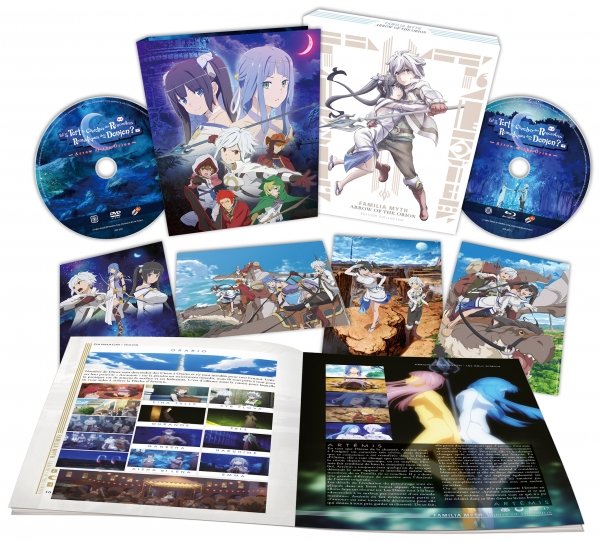 DanMachi - Film : Arrow of the Orion - Collector DVD + Blu-ray
