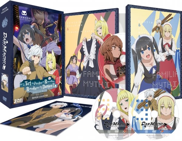 DanMachi : Familia Myth - Saison 2 - Edition Collector - Coffret DVD