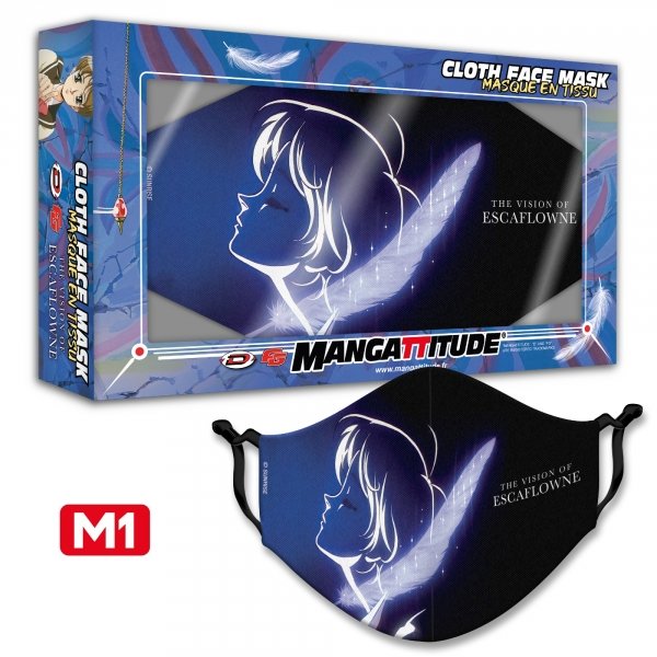 Masque tissu - Escaflowne - Modèle M1