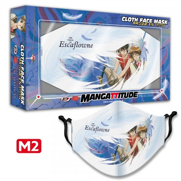 Masque tissu - Escaflowne - Modèle M2