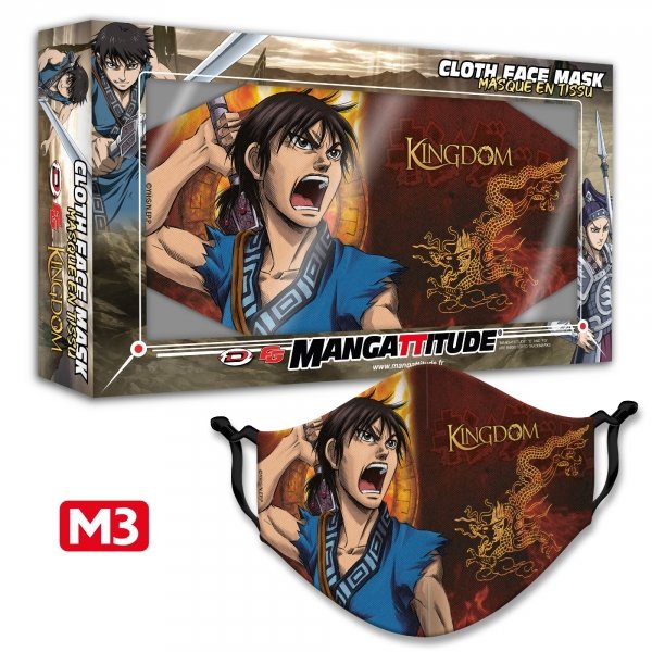 Masque tissu - Kingdom - Modèle M3