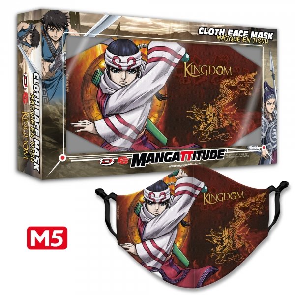 Masque tissu - Kingdom - Modèle M5