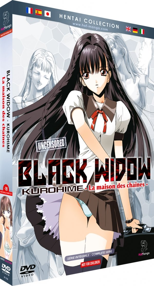 Black Widow - Kurohime (La Veuve Noire) - Intégrale (Hentai) - DVD
