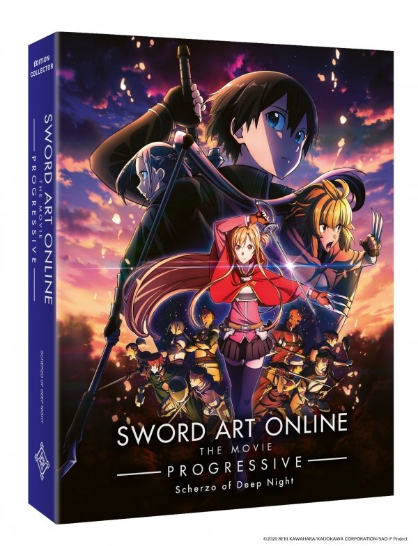 SAO - Film : Progressive - Scherzo of Deep Night - Collector BR + DVD