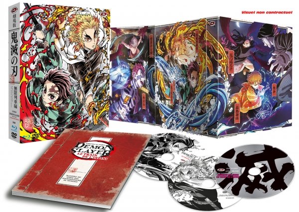 Demon Slayer : Le train de l'infini - Coffret Blu-ray + DVD