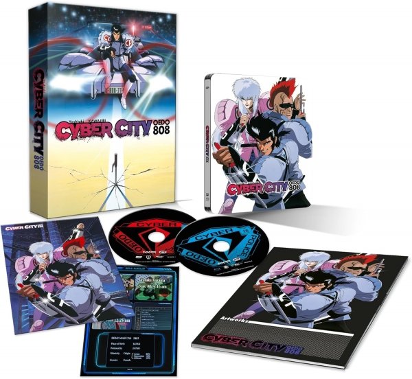 Cyber City Oedo 808 - Intégrale - Edition limitée Coffret A4 BR + DVD