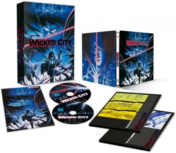 Wicked City - Intégrale - Edition limitée - Coffret A4 Blu-ray + DVD